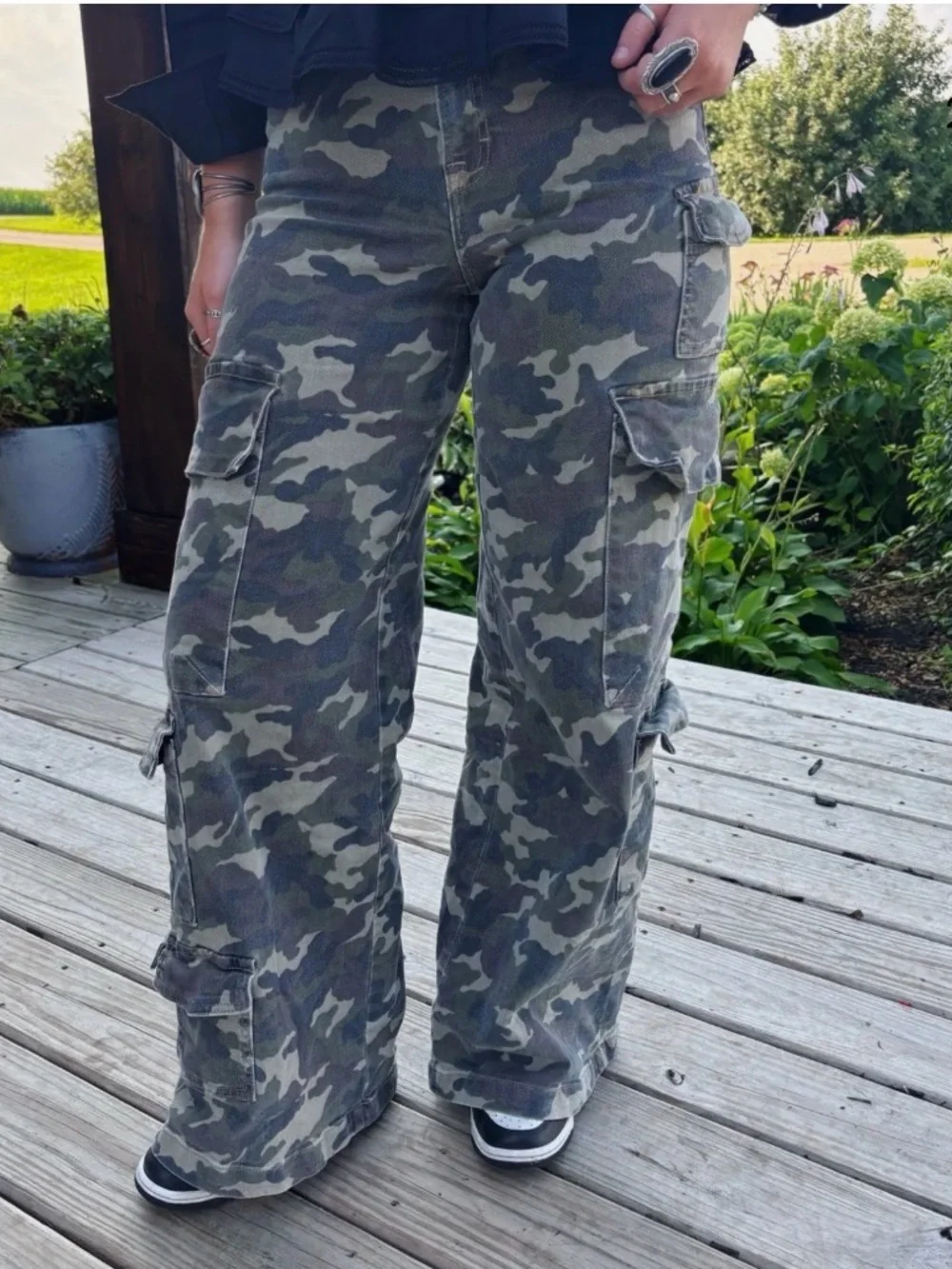 Camo cargo pants - Picture 2 of 3